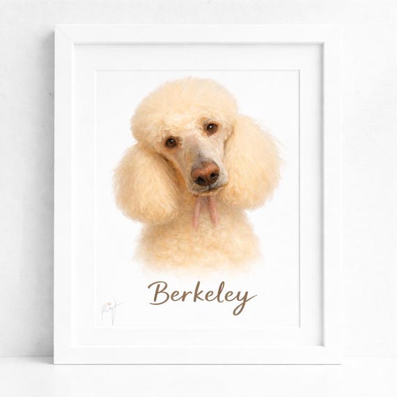 Custom Pet Portrait: Personalized Digital Artwork from Photo (Digital Download)