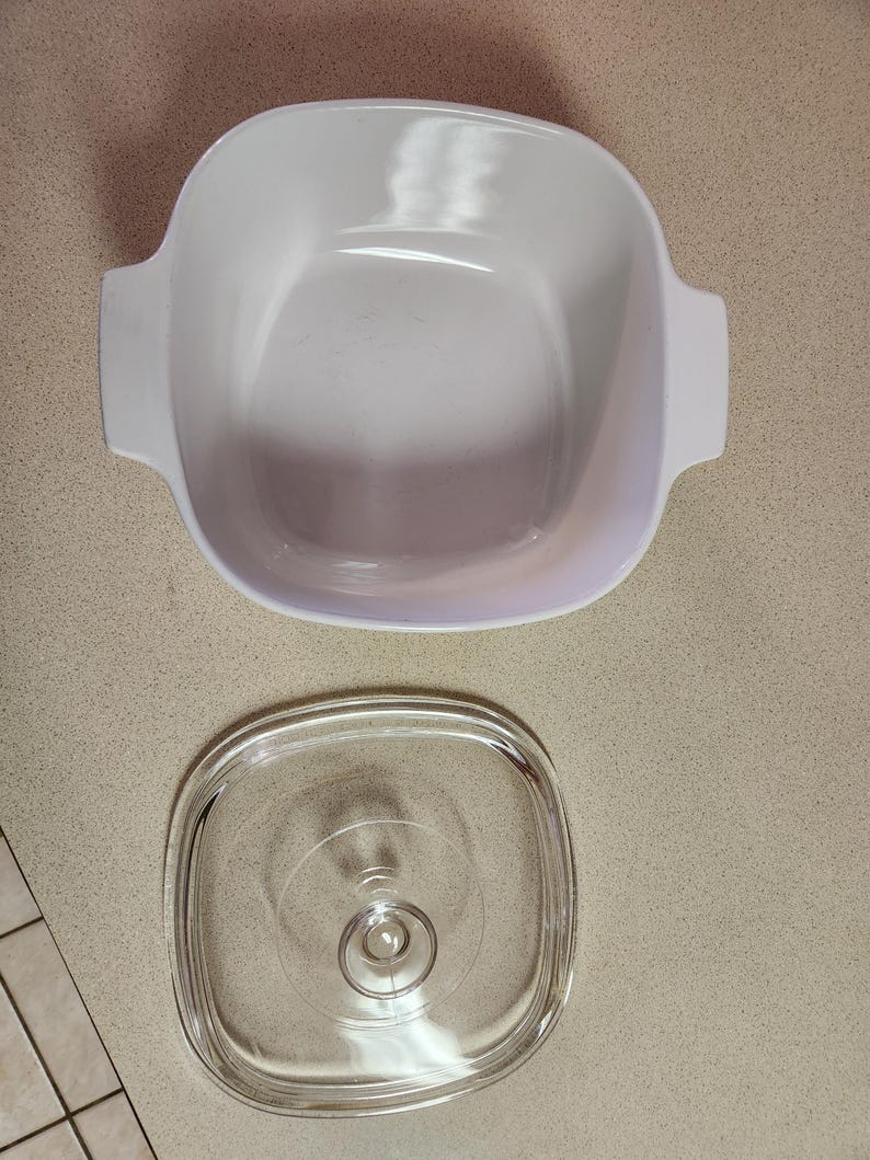 Vintage Corning Ware A-3-B 3-quart Casserole Dish With Pyrex A-9-C Lid ...