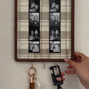 Llavero para fotomatón DIY, Pinterest, llavero, plantilla personalizada, CANVA, plantilla digital, descarga instantánea, decoración del hogar