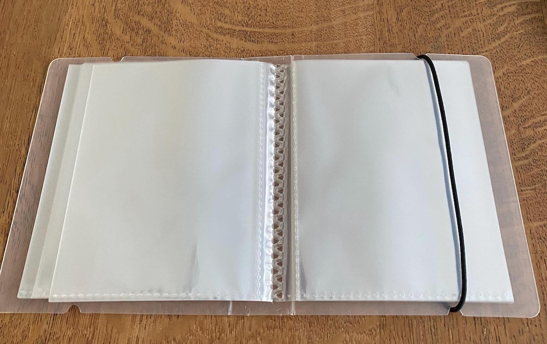 Small Sticker Storage Album: 40-page Transparent Organizer - Etsy