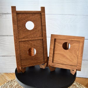 MINI schiefe Leiter für AUSTAUSCHFLIESEN | Mantel Dekor | Gestuftes Tablett