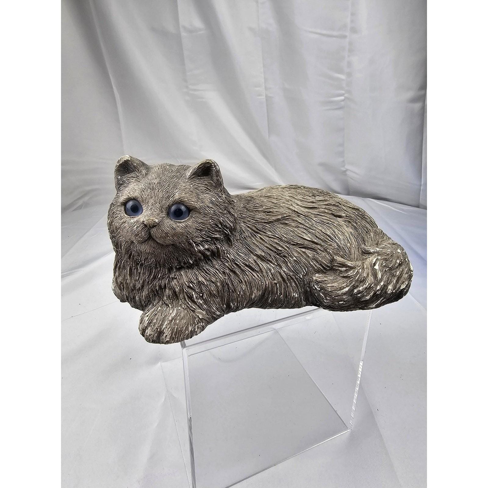 SANDICAST 猫 置物 M750 Vintage 1984 Sandicast Cat Sculpture 6