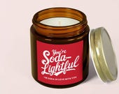 Funny Candle Gift For Diet Soda Lovers, Diet Coke Friends Gifts, Dr Pepper Scented Soda Lovers Gifts, Perfect Gift for Diet Coke Lover Gift