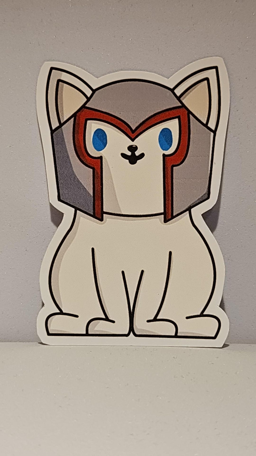 Realistic Rivals Cat Marvel Rivals | Magneto Cat Sticker - Etsy