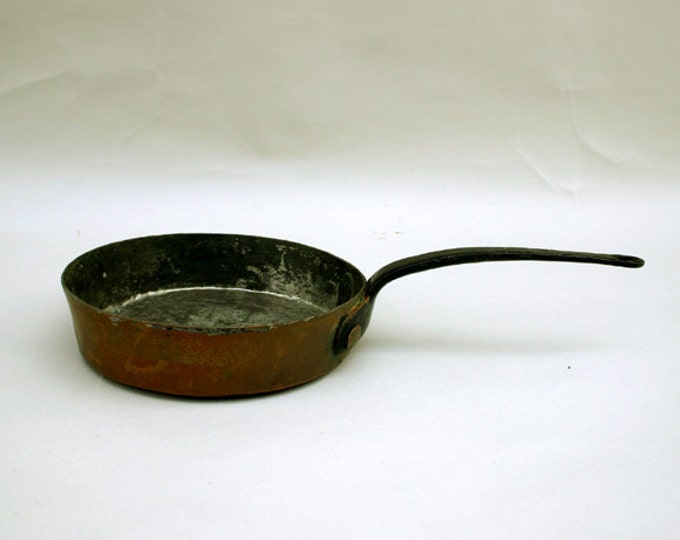 Antique Copper Saute Pan / L.F.D.& H. Wooster Copper Pan Etsy