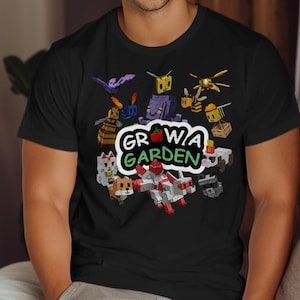 Grow a Garden blox Shirt Design PNG | Cute Gardening Game Digital Download | Grow a garden Animals Farm | Birthday Gift for Kids & Gamers