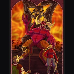 Tarot card XV The Devil