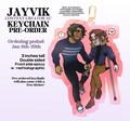 PRE-ORDER — JayVik Arcane Keychain Charm [Content Creator AU] product logo