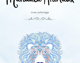 Animal Mandalas Coloring Book