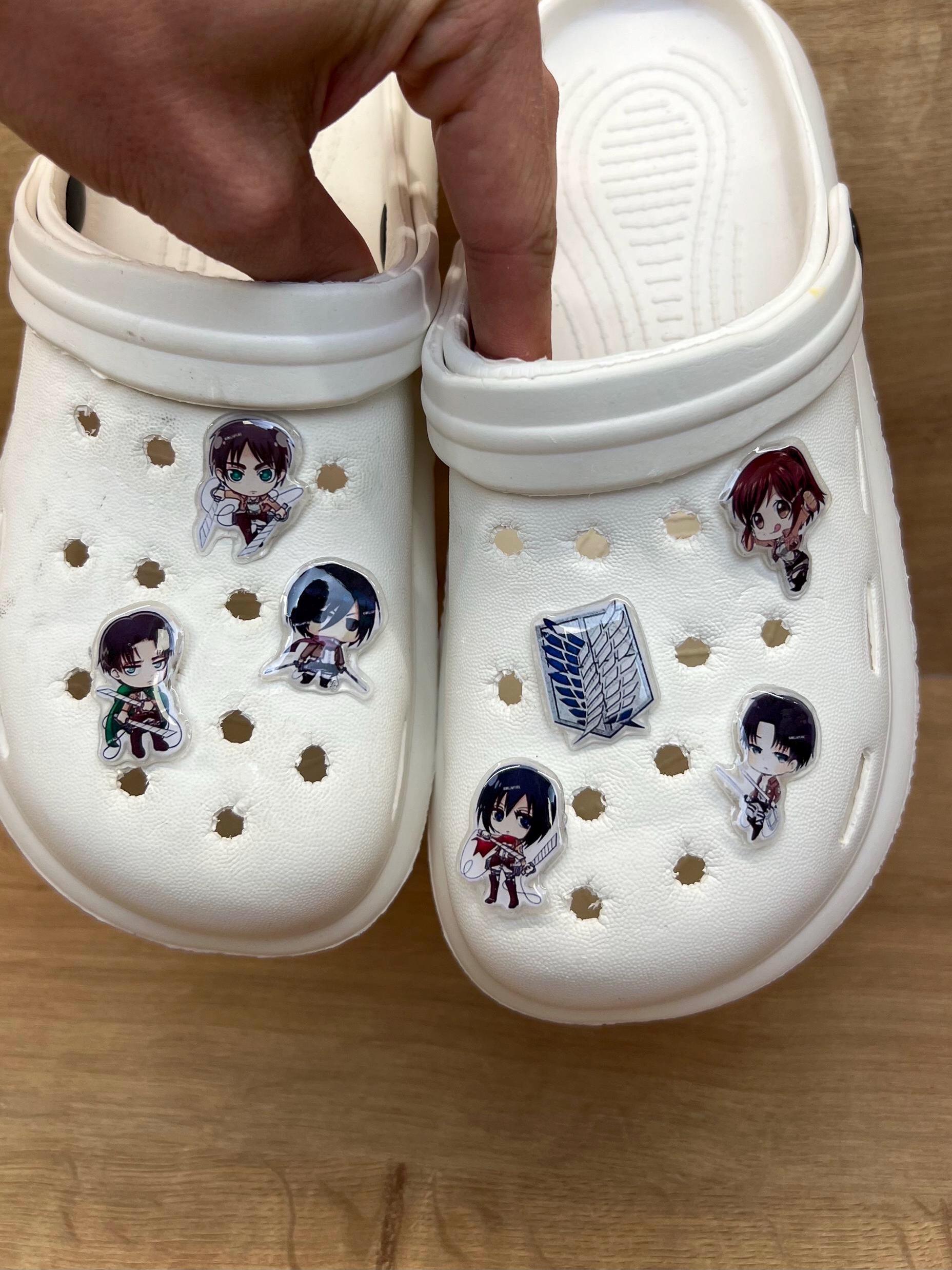 Attack on Titan Croc Charms