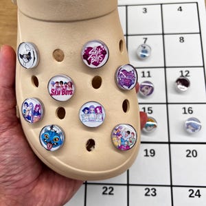 Kpop Demon shoe charms - Kpop charms - anime shoe charms