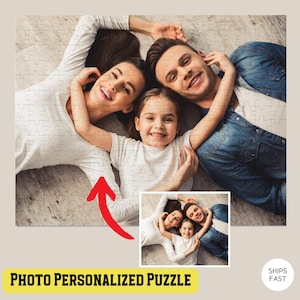 Personalized Photo Puzzle | Custom photo puzzle 2000 pieces | Custom puzzle 1000 pieces | Custom puzzle 500 pieces | Custom Jigsaw Puzzle