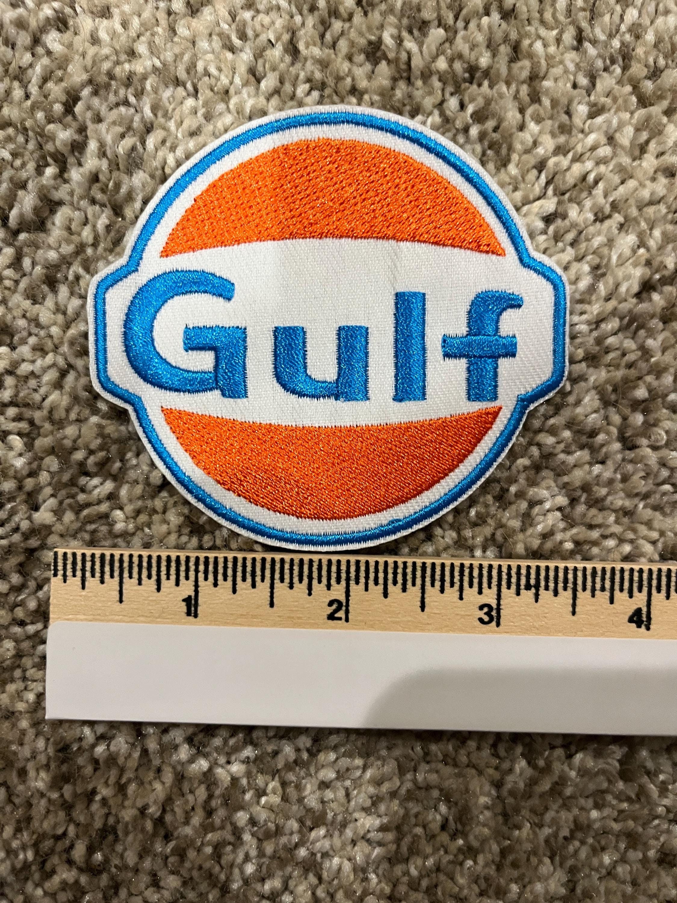 TOPPA PATCH Gulf 6x5.5cm Ricamata Termoadesiva E Da - Foto 2