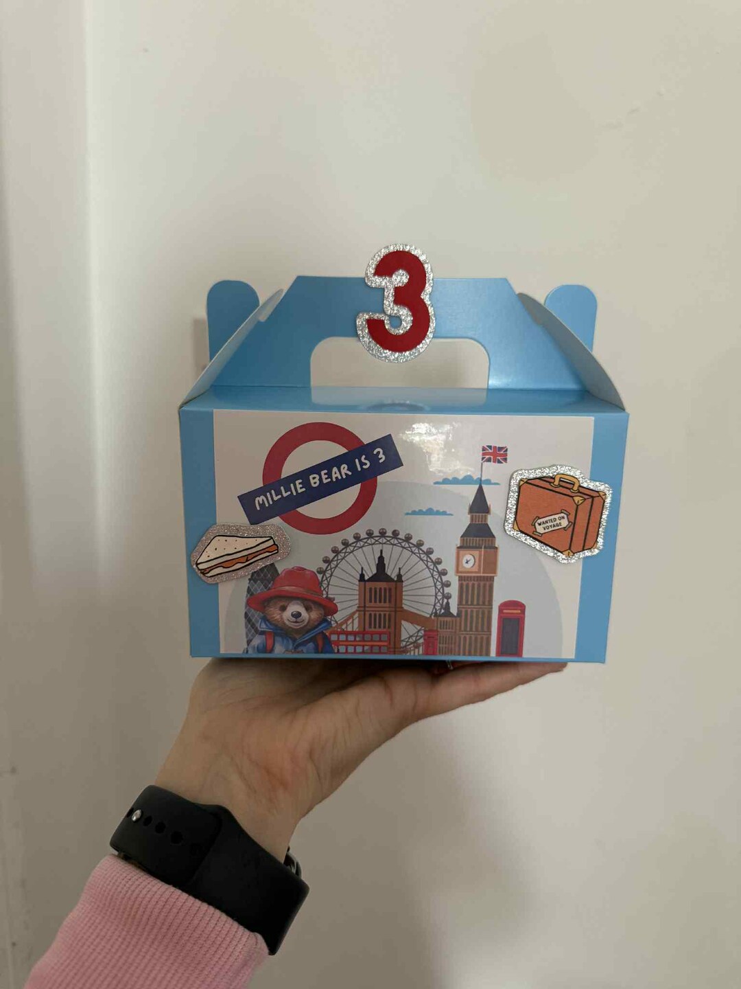 Paddington Birthday Party Box - Personalised Kids Party Box - Picnic ...