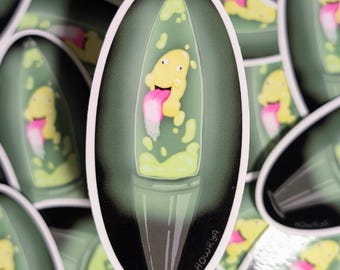 Lava Lamp Licker Vinyl Sticker - Funny Gloob Art (3.5 inch)