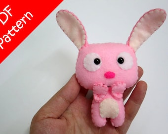 Rabbit Plush PDF Pattern -Instant Digital Download