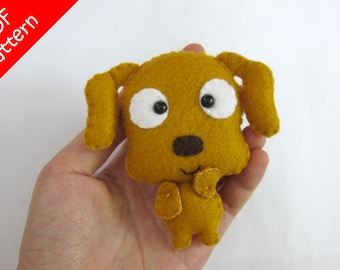 Modèle PDF en peluche pour chien -Téléchargement numérique instantané