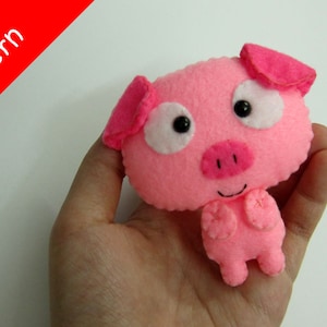 Pig Plush PDF Pattern -Instant Digital Download