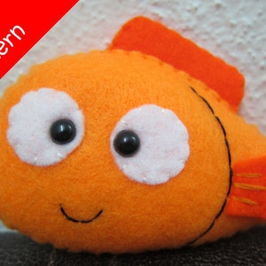 Fish Plush PDF Pattern Instant Digital Download image 3