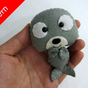 Seal Plush PDF Pattern -Instant Digital Download