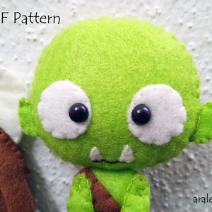 Battle Orc Plush PDF Pattern -instant Digital Download - Etsy