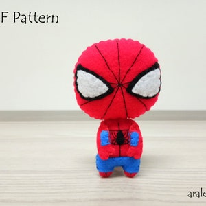 Spider-man pluche pdf-patroon - onmiddellijke digitale download