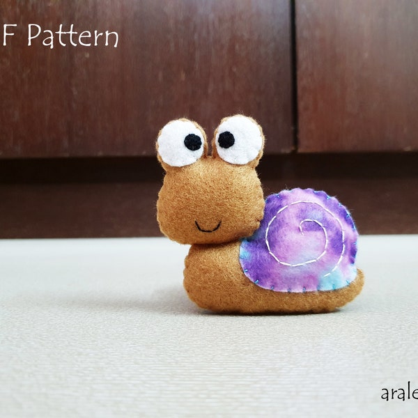 Snail Plush Etsy