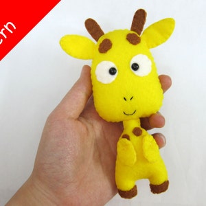 Giraffe Plush PDF Pattern -Instant Digital Download