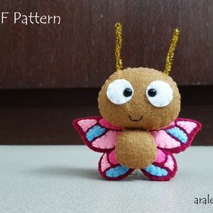 Butterfly Plush PDF Pattern -Instant Digital Download