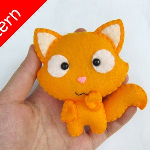 Cat Plush PDF Pattern -Instant Digital Download