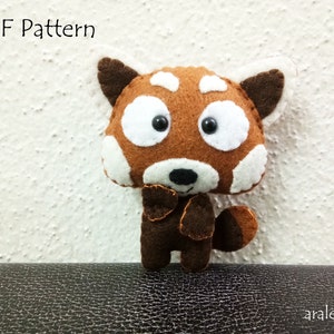 Red Panda Plush PDF Pattern Instant Digital Download image 5