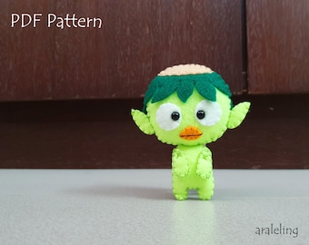 Kappa Plush PDF Pattern -Instant Digital Download