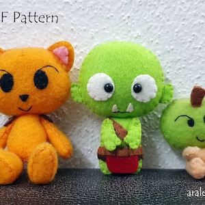 Battle Orc Plush PDF Pattern -instant Digital Download - Etsy