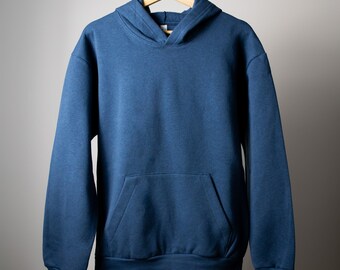 Custom Print Sea Blue Hoodie