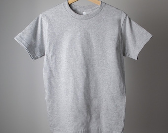 Custom Print Grey Tee