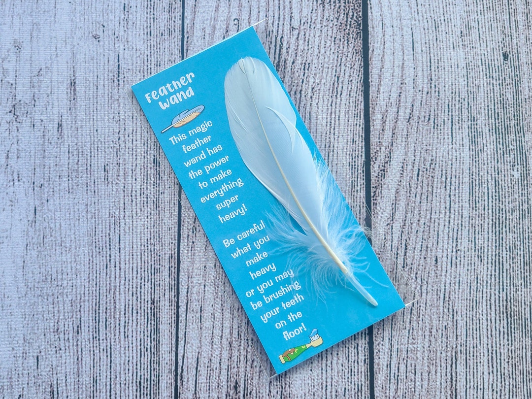 Bluey Party Favors Feather Wand Bluey Birthday Bluey Etsy