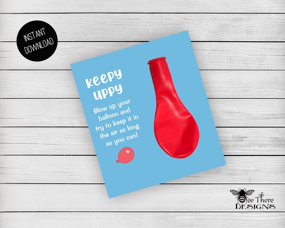 Bluey Keepy Uppy Party Favors Digital Download ONLY - Etsy UK