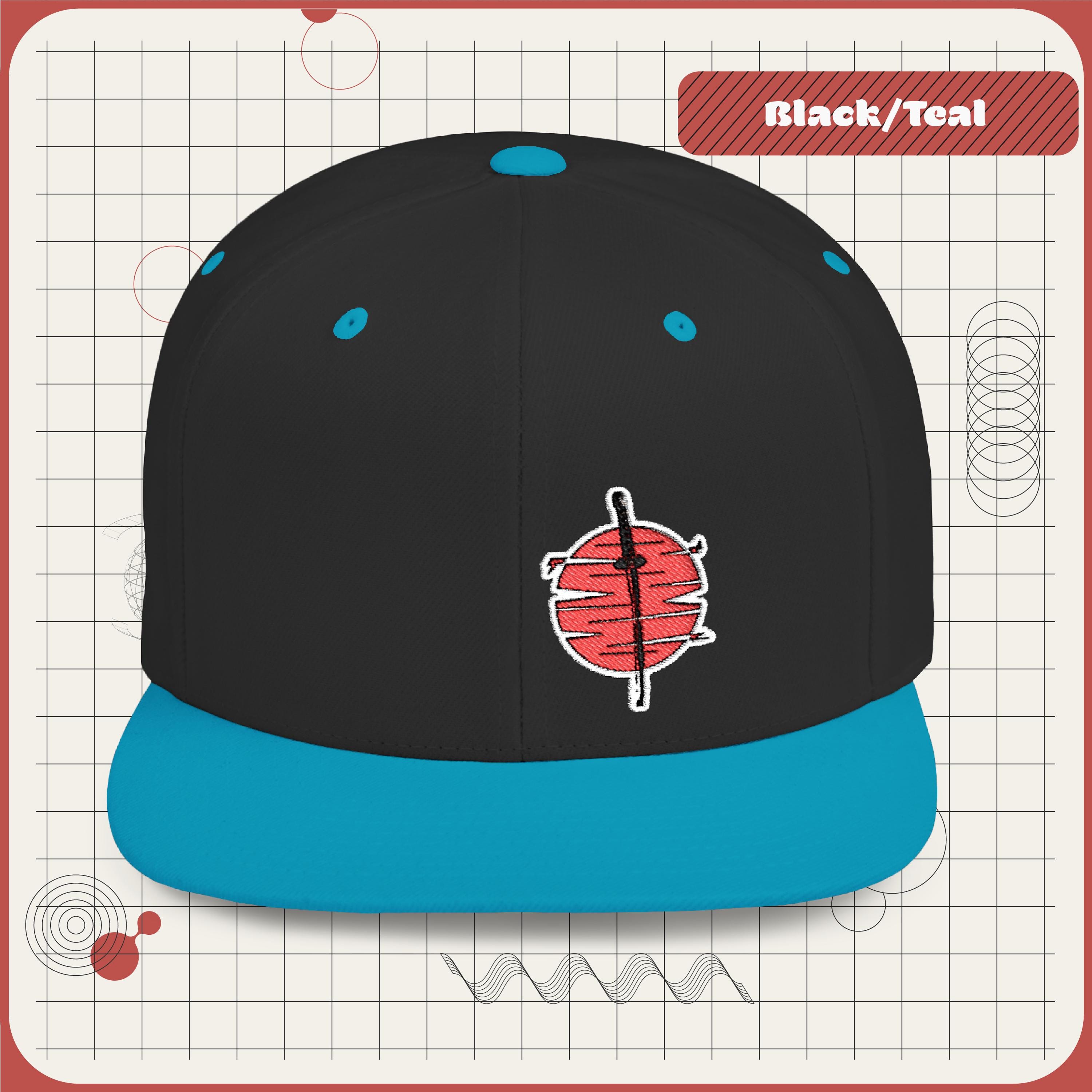 Japanese Samurai Embroidered Hat - Corduroy Dad Hat, Japanese Streetwear Baseball Cap, Snapback Flat Bill, Trucker Summer Hat, Vita