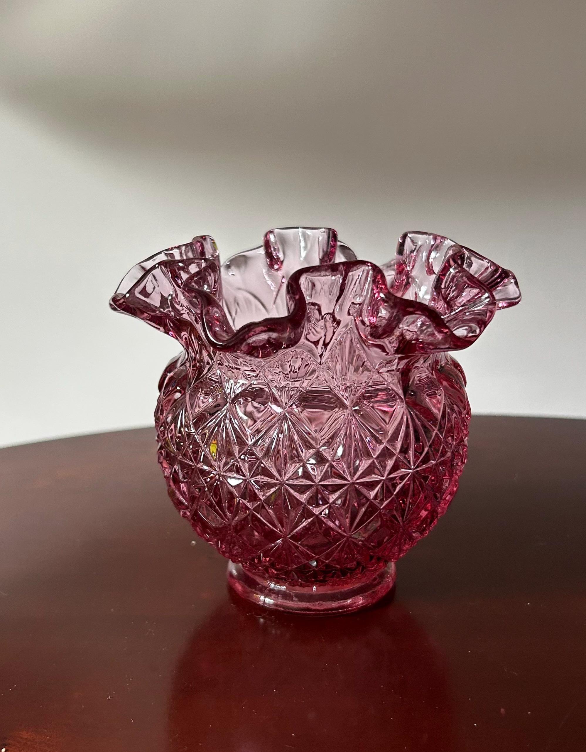 Fenton Cranberry - Etsy