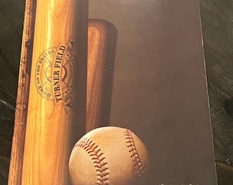 1997 Atlanta Braves Turner Field Inaugural Game Program: Cubs vs. Braves