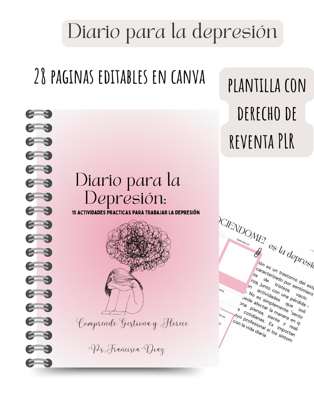 Healing Journal: Combat Depression with Mental Health Support Worksheets (worksheets, depression, mental health journal)