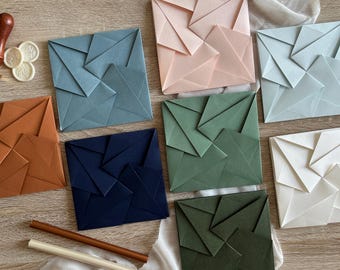 Unique Origami Envelope for Wedding, Anniversary, Event or Celebration