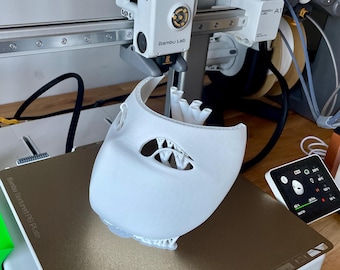 Cosplay Helmet / Mask | 3D Printing Service | Free Quotes | Custom / Personalised Orders | FDM Printing using Bambulab A1's