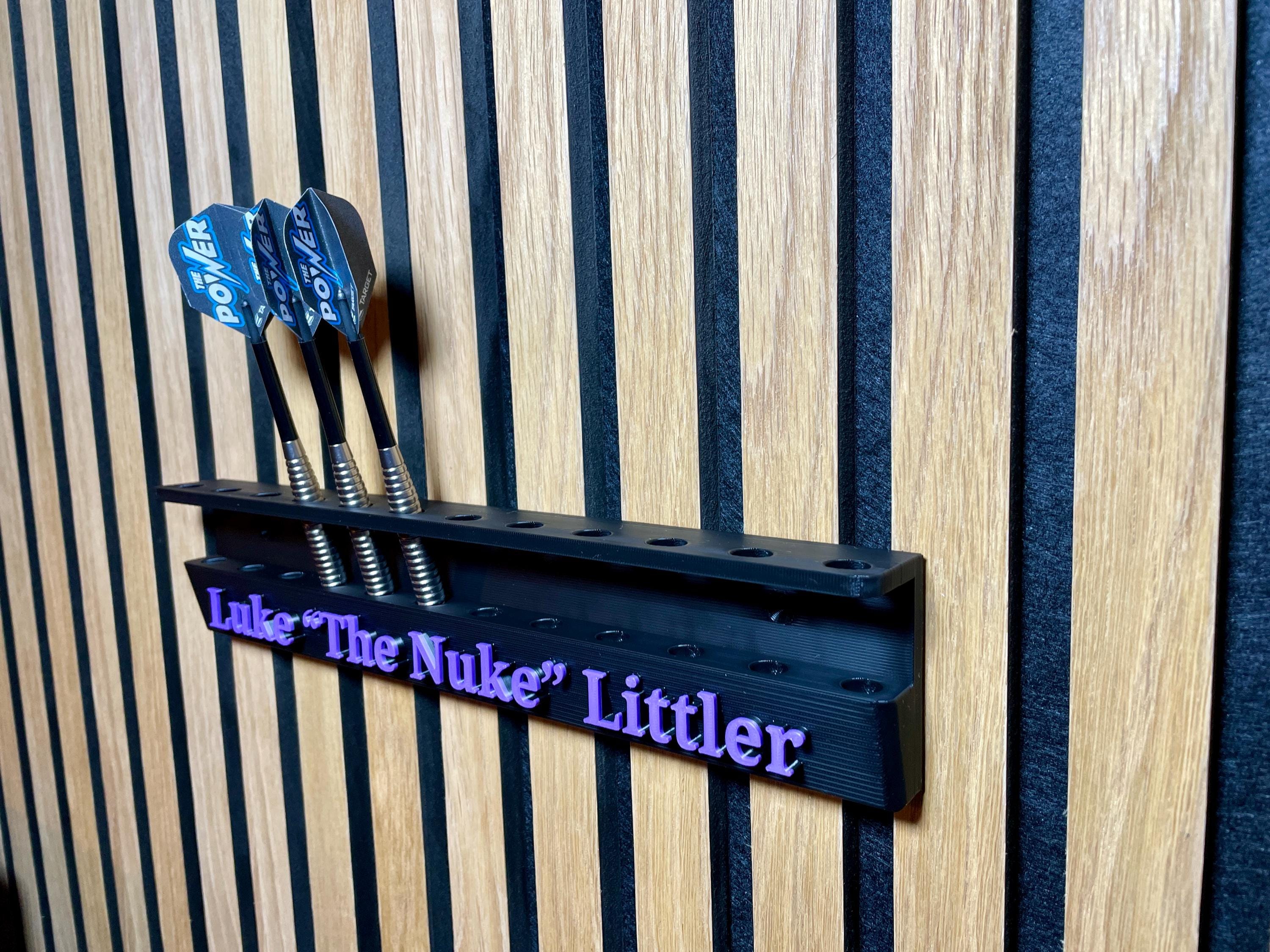 Personalised 12 Dart holder | Wall mounted darts display stand | For 12 darts | Gift for darts player | Gift idea for him | Arrow mount |