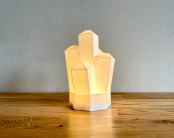 Brick Crystal Lamp | Kids Night Light | Children's Bedroom Light | Birthday Gift for Kids | Man Cave Desk Lamp | USB Night Light