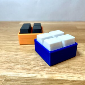 4 Button Keyboard Fidget Clicker | Key Chain Ring Toy | Party Bag Filler | Tactile Gift Present | Kids Anxiety | Child Stress | ADHD | image 3