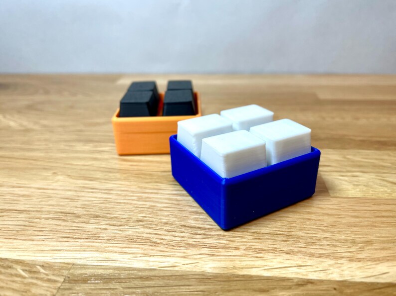 4 Button Keyboard Fidget Clicker | Key Chain Ring Toy | Party Bag Filler | Tactile Gift Present | Kids Anxiety | Child Stress | ADHD | image 3