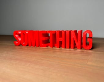 A little something | Funny Comedy Novelty Present | Stocking filler |