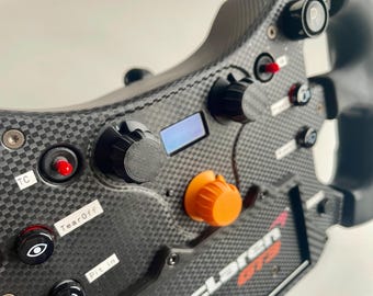 Replacement Radial Dials compatible with Fanatec McLaren GT3 V2 | Sim Racing Wheel Mod | Sim Rig Upgrade | Gift for Sim Racer