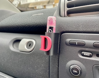 Personalised Car Lip Balm Holder | Compact Chapstick / Nivea / Carmex Mount for Vehicle Dash | Personalised Auto Accessory |